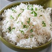 Cooked Basmati Rice