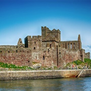 Peel Castle, Isle of Man, UK