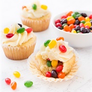 Jelly Bean Cupcake