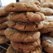 Gingerbread White Chocolate Chip Cookie