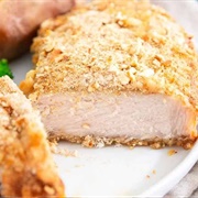 Pretzel Crusted Pork Chops