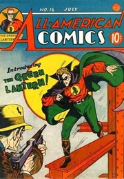 All-American Comics #16 - The Origin of the Green Lantern (July 1940)