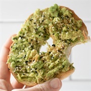 Bagel Avocado