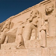 The Temple of Abu Simbel