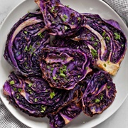 Roasted Red Cabbage