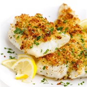 Roasted Garlic Parmesan Fish