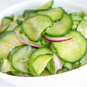 Tangy Cucumber Salad