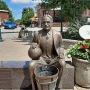 Dr. James Naismith Statue