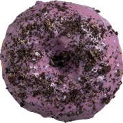 Oreo, Cinnamon Sugar, and Blueberry Donut