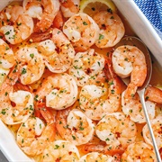 Baked Garlic Shrimp