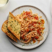 Pasta With Bread