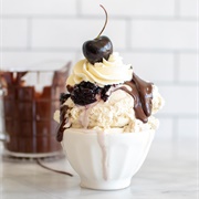 Sundae With Cherries