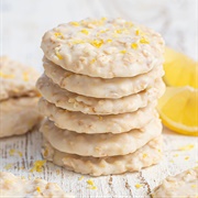 No-Bake Lemon Oatmeal Cookie