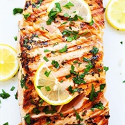 Grilled Herby Salmon Fillet