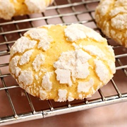 Lemon Crinkle Cookie