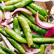 Roasted Sugar Snap Peas