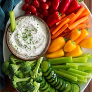 Vegetables With Ranch