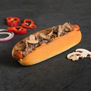 Mushroom Hot Dog