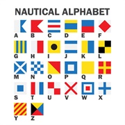 Learn the Nautical Flags Alphabet