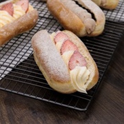 Fruitcake Hot Dog Bun