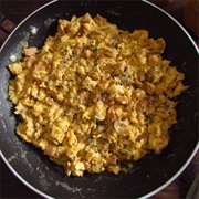 Scrambled Egg With Tuna