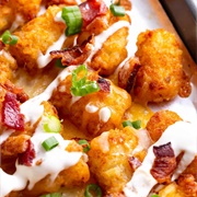 Tater Tots With Sour Cream