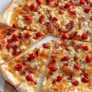 Bacon and Pepper Pizza