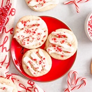 Candy Cane Sugar Cookie