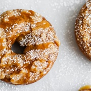 Caramel Apple Drizzle Donut