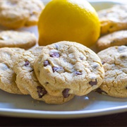 Lemon Chocolate Chip Cookie