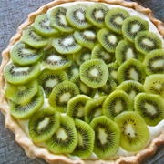 Pie With Kiwi Slices