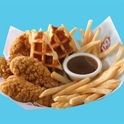 Chicken Waffles Basket