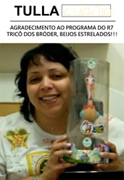 Agradecimento Ao Programa Do R7 Tricô Dos Bróder, Beijos Estrelados!!! (2011)