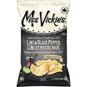 Lime and Cracked Pepper Chips