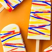 Superman Drizzle Popsicle