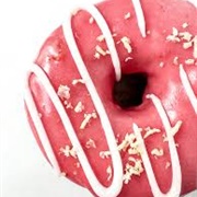 Pink Lemonade Drizzle Donut