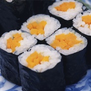 Pickled Carrot Maki