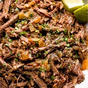 Corned Beef Barbacoa