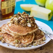 Walnut Sunflower Seed Pancakes