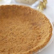 Gingersnap Pie Crust