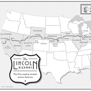 Historic Lincoln Highway Across US