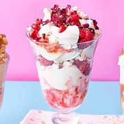 Pink Pomegranate Sundae