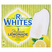 R Whites Lemonade Ice Lollies