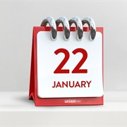 January 22