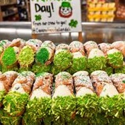 Shamrock Sprinkle Cannoli