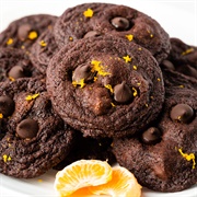 Chocolate Citrus Zest Cookie