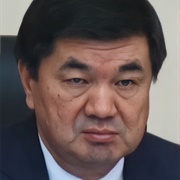 Mukhammedkalyi Abylgaziev (Former Prime Minister of Kyrgyzstan)