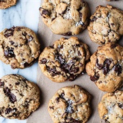 Salted Chocolate Chunk Cookie