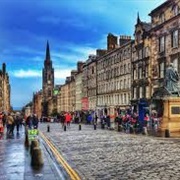 Walk the Royal Mile, Edinburgh, Scotland