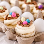 Candy Egg Cupcake